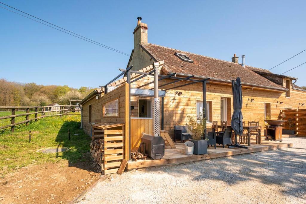 Relaxing Cottage Bain Nordique Ancinnes Exterior foto